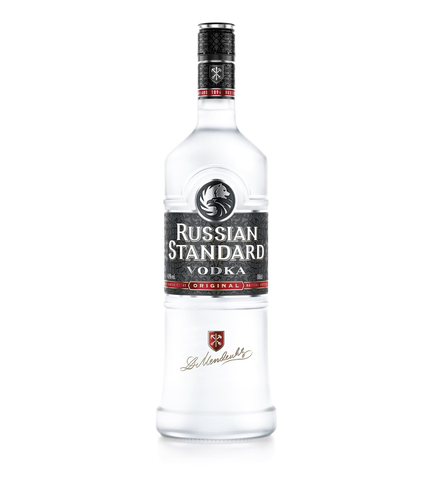 Russian Standard Original vodka bottle